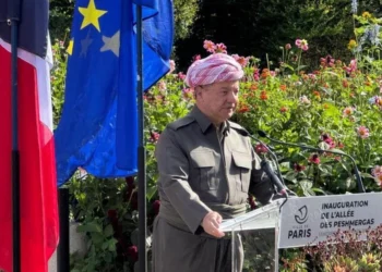 Serok Mesûd Barzanî li Parîs